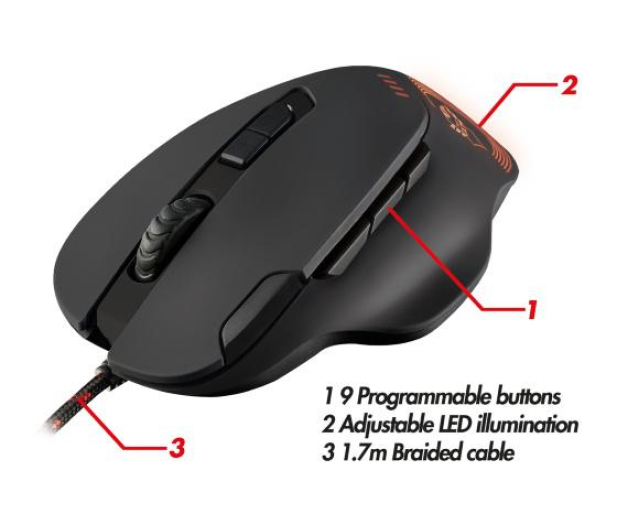Trust GXT 162 Optical Gaming Mouse - 449705 - zdjęcie 4